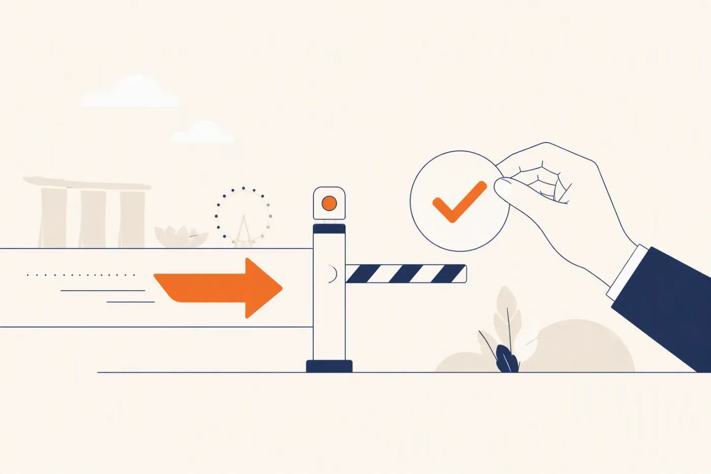 An automated process stopped at an approval gate for a human decision