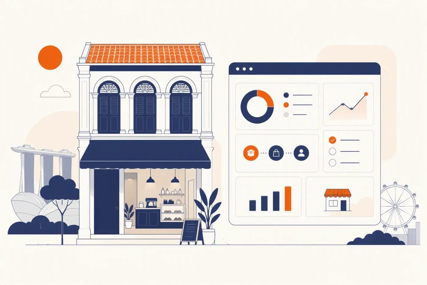 A Singapore small business running on a modern operations system